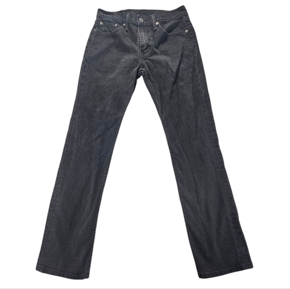 Levi's 514 Men's Black straight fit Jeans size 30×32 - Picture 1 of 5